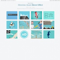 Direction-Aware Hover Effect